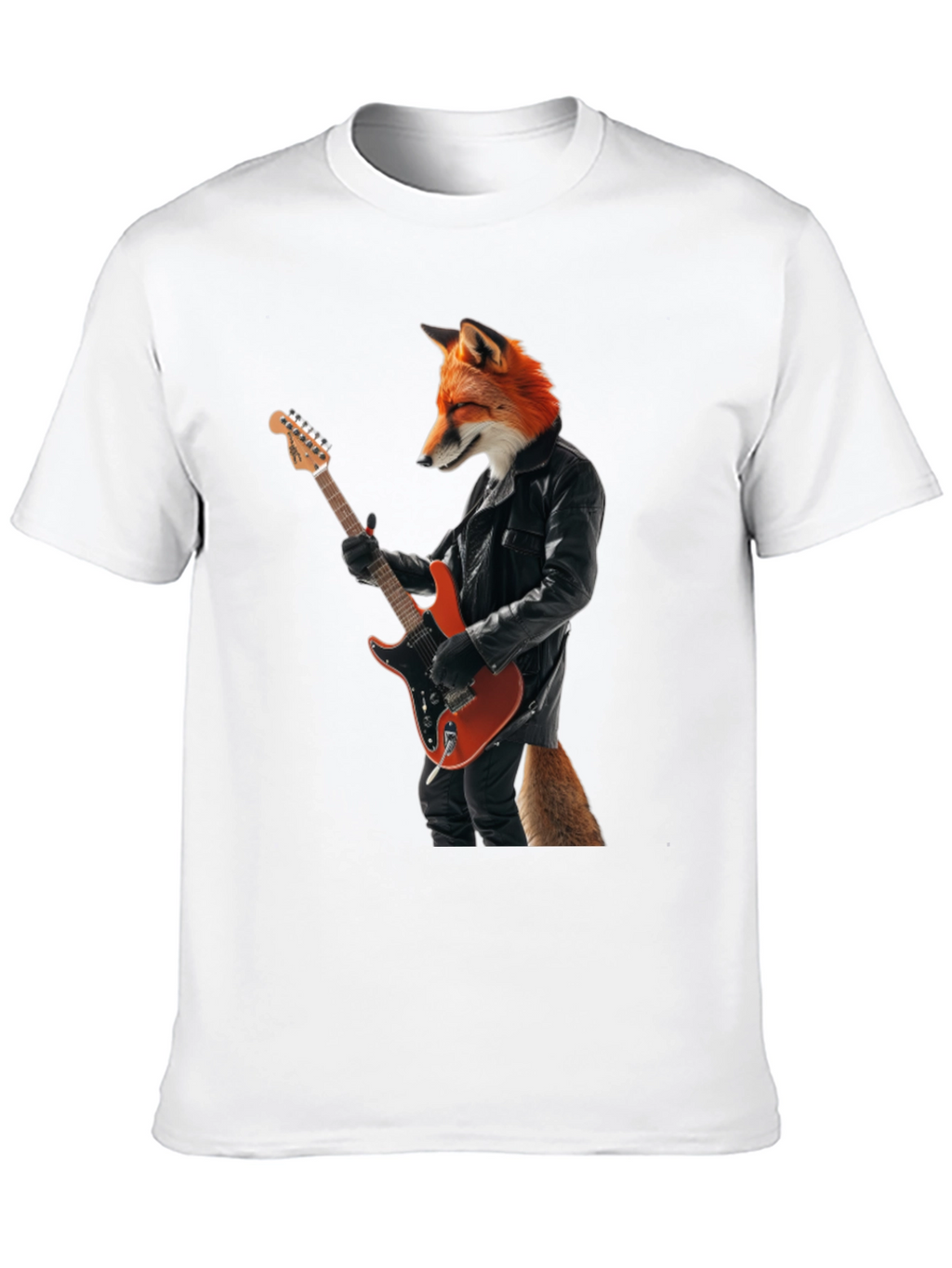 Fox Rocker T-Shirt - Cool Graphic Tee
