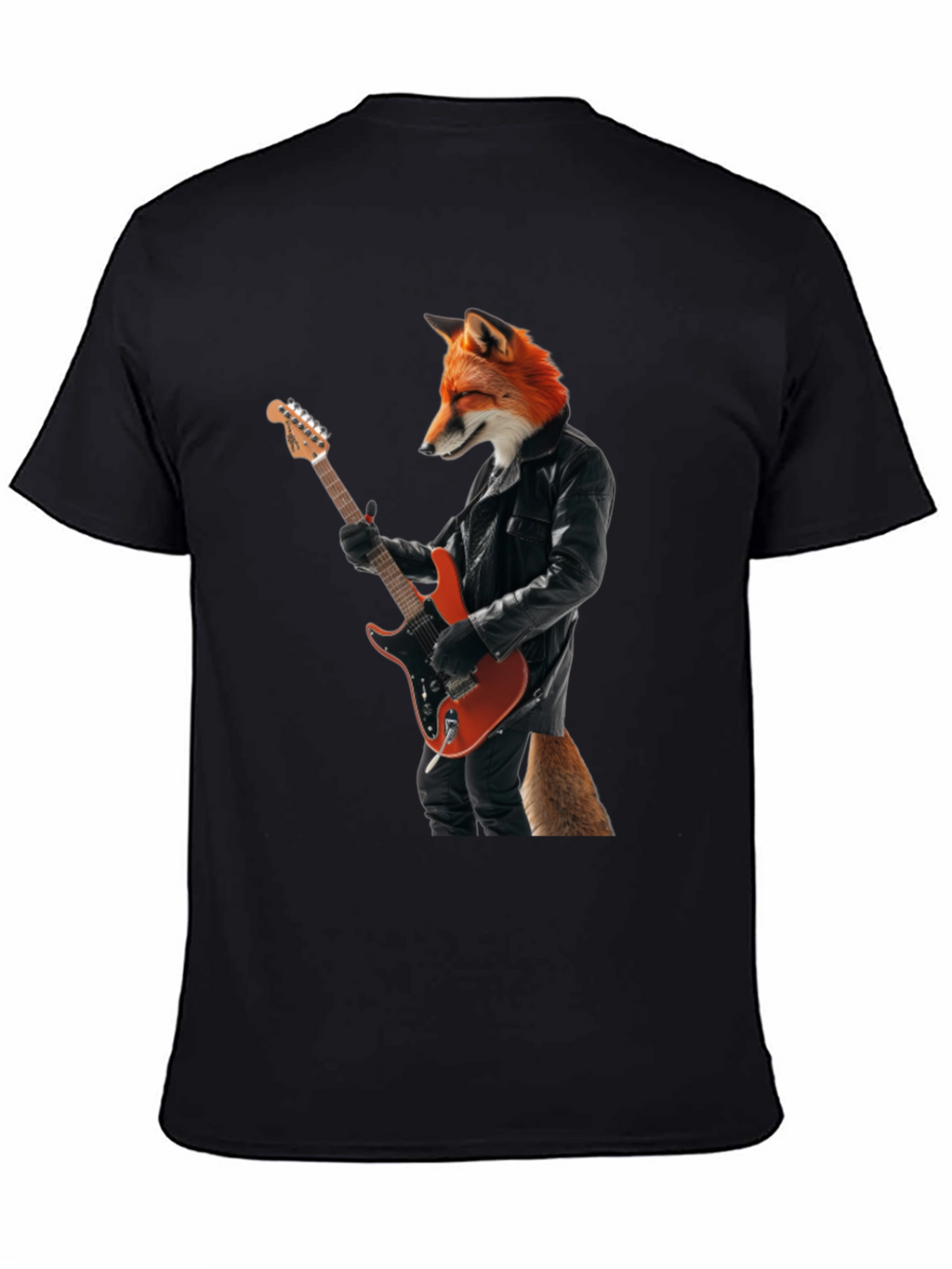 Fox Rocker T-Shirt - Cool Graphic Tee