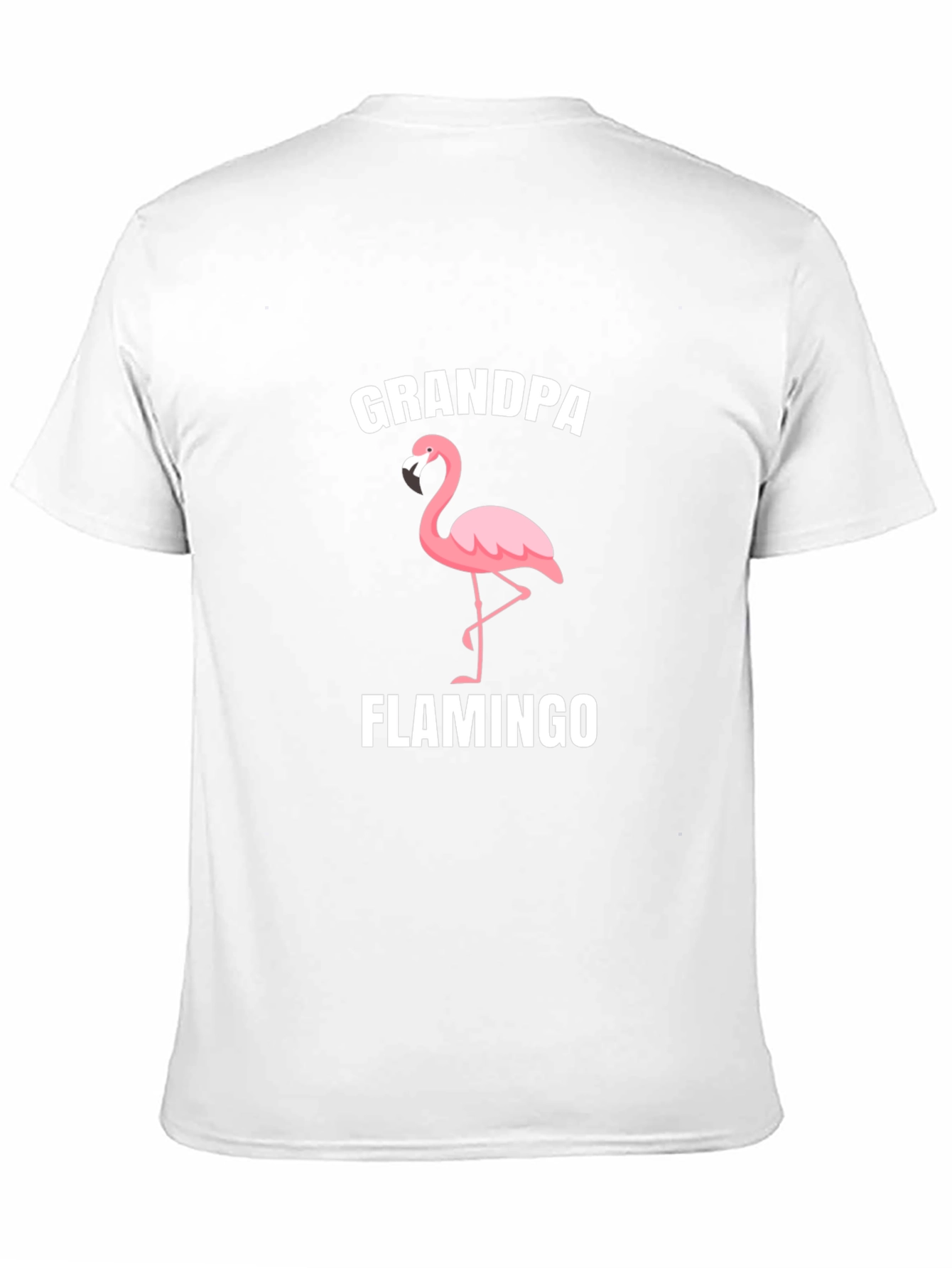Grandpa Flamingo T-Shirt - Novelty Graphic Tee