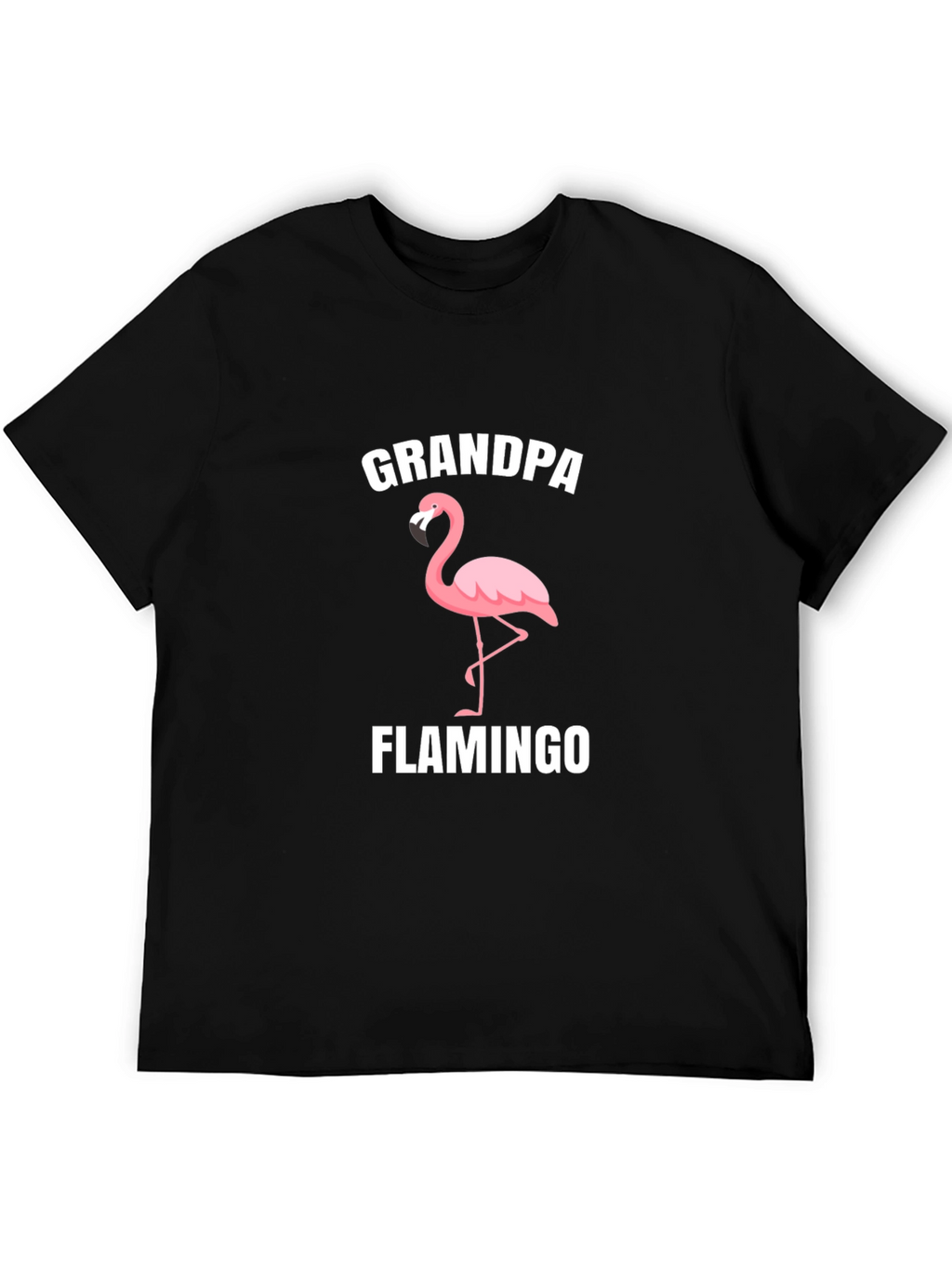 Grandpa Flamingo T-Shirt - Novelty Graphic Tee