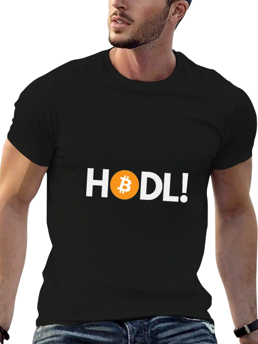 HODL Bitcoin Graphic Tee - Crypto Investor T-Shirt