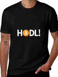HODL Bitcoin Graphic Tee - Crypto Investor T-Shirt