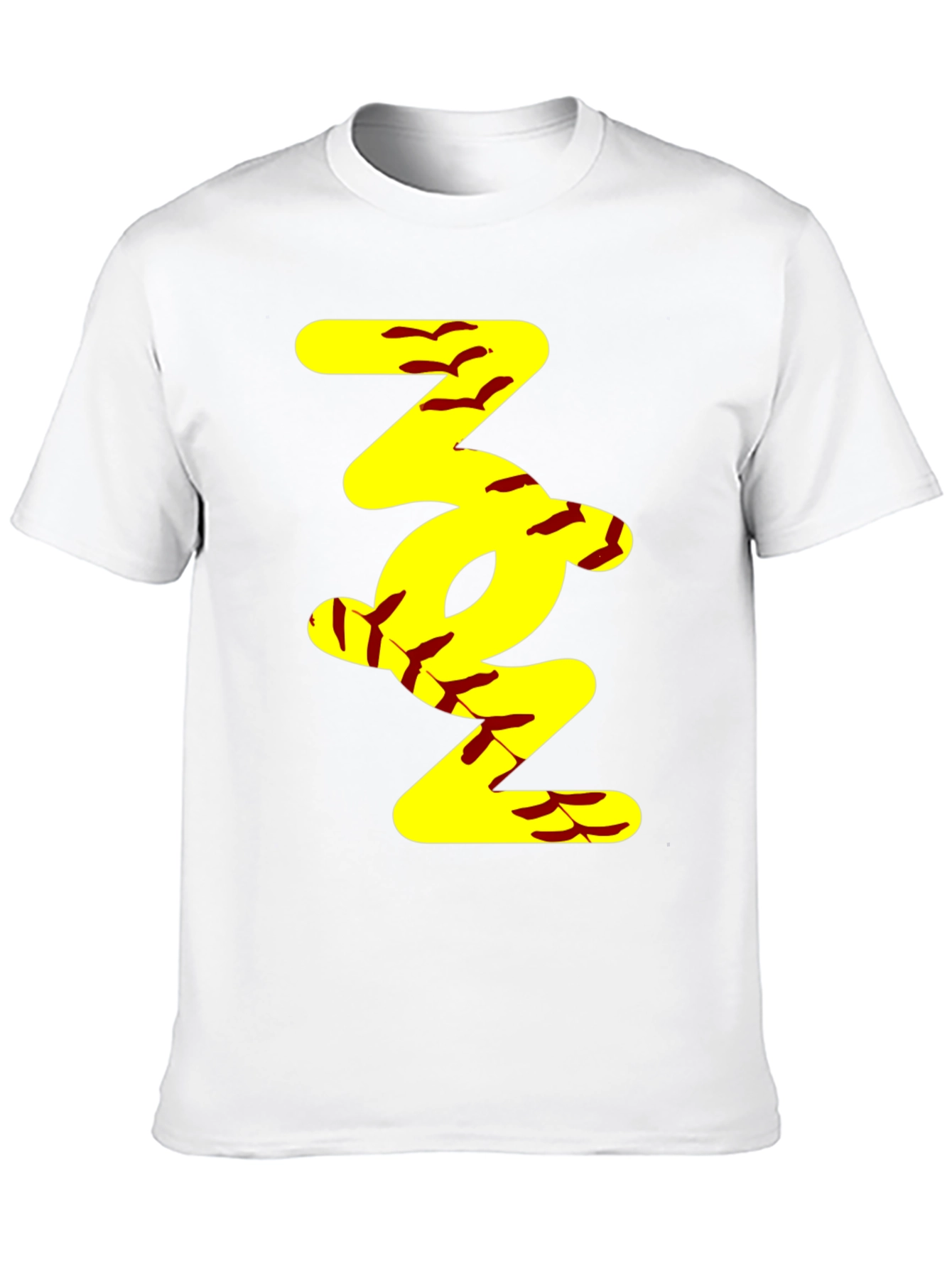 Softball Stitch T-Shirt - Unique Sports Design