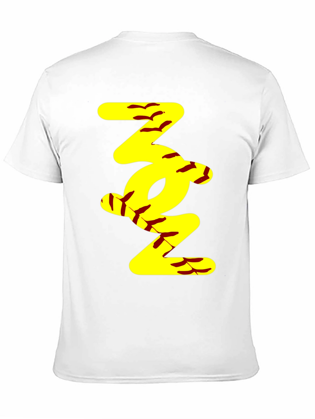 Softball Stitch T-Shirt - Unique Sports Design
