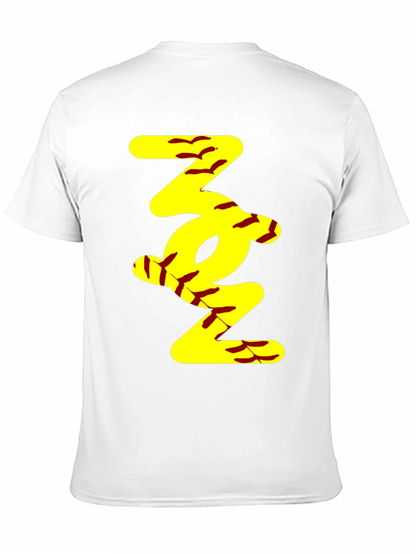 Softball Stitch T-Shirt - Unique Sports Design