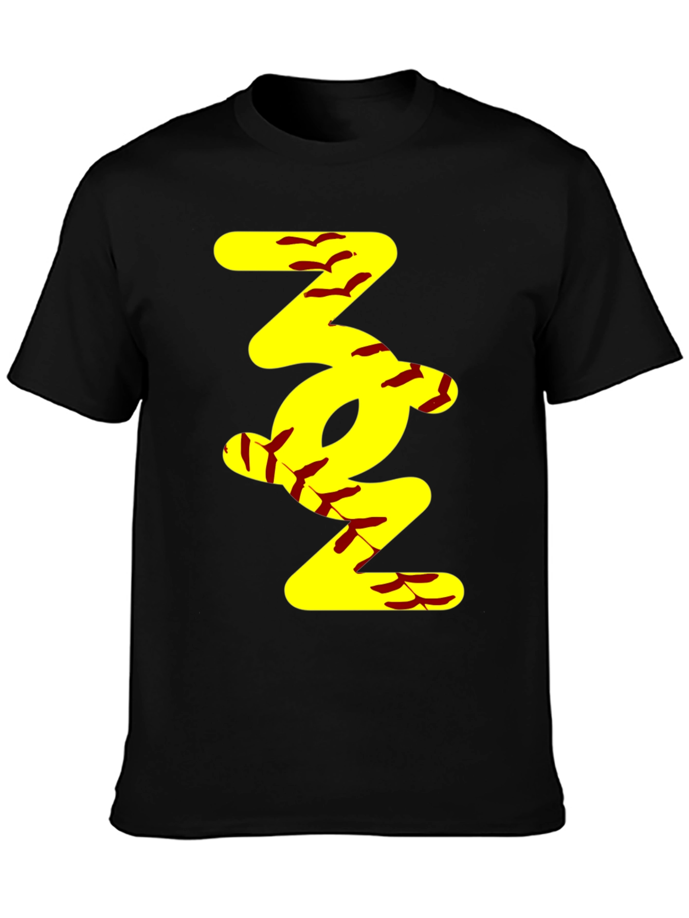 Softball Stitch T-Shirt - Unique Sports Design
