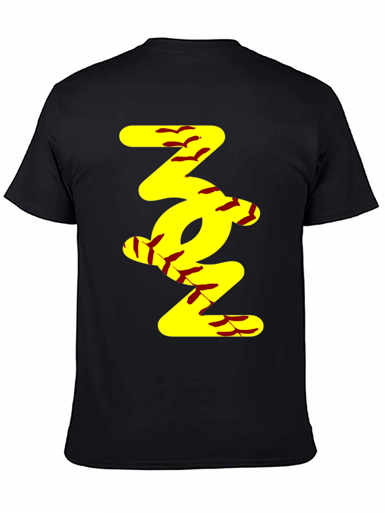 Softball Stitch T-Shirt - Unique Sports Design