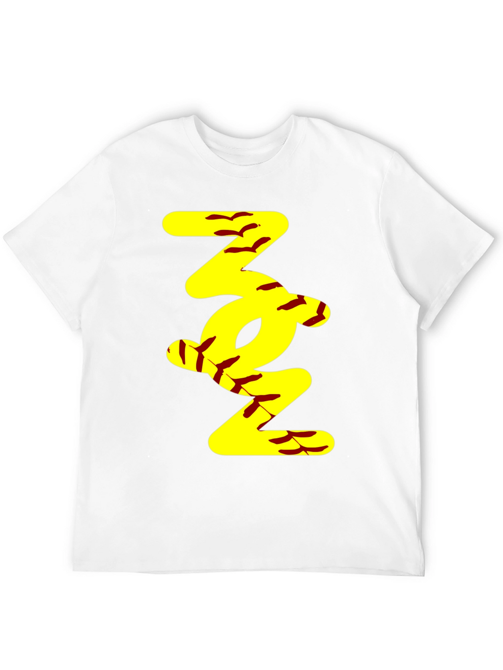 Softball Stitch T-Shirt - Unique Sports Design