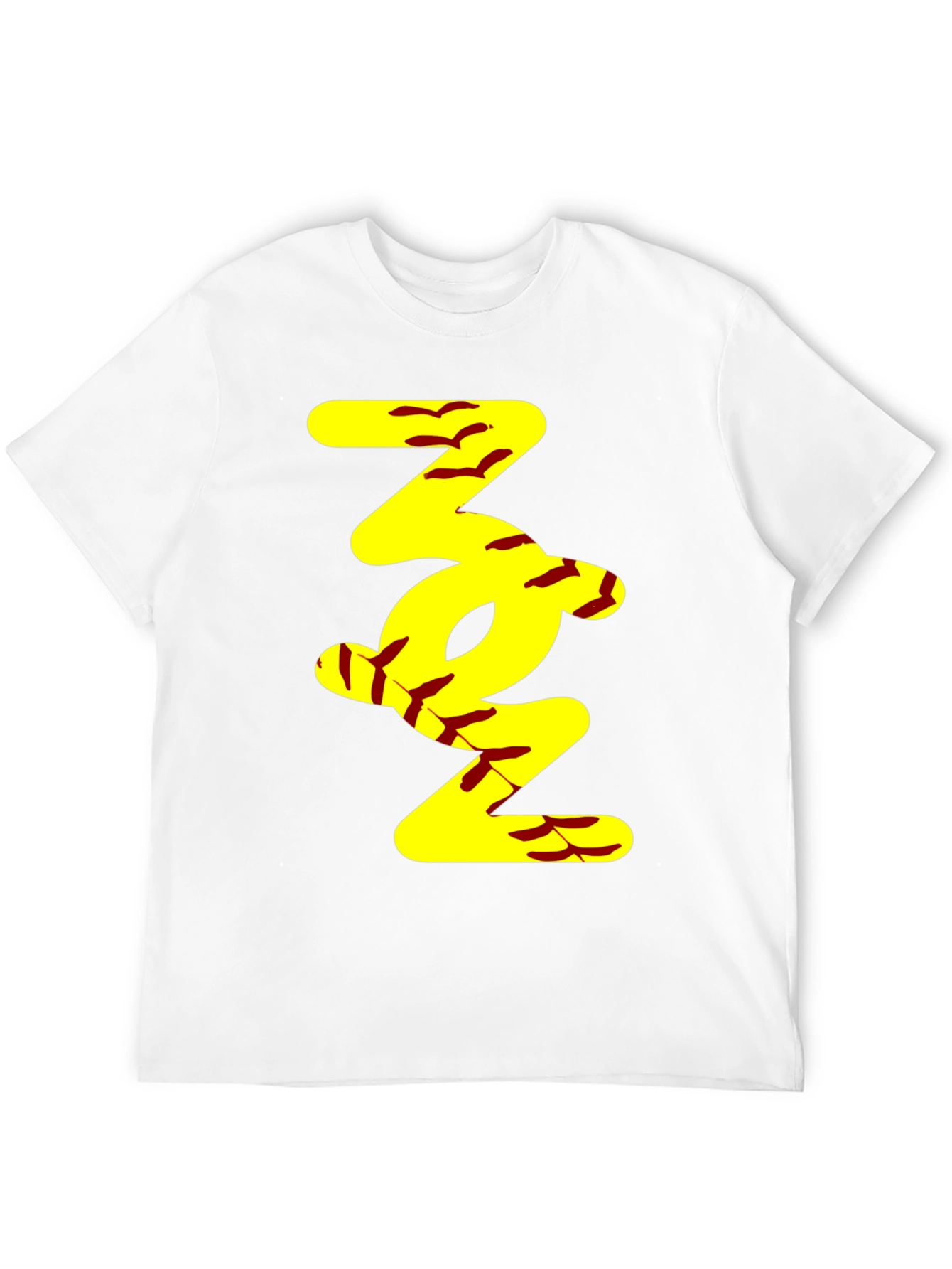 Softball Stitch T-Shirt - Unique Sports Design