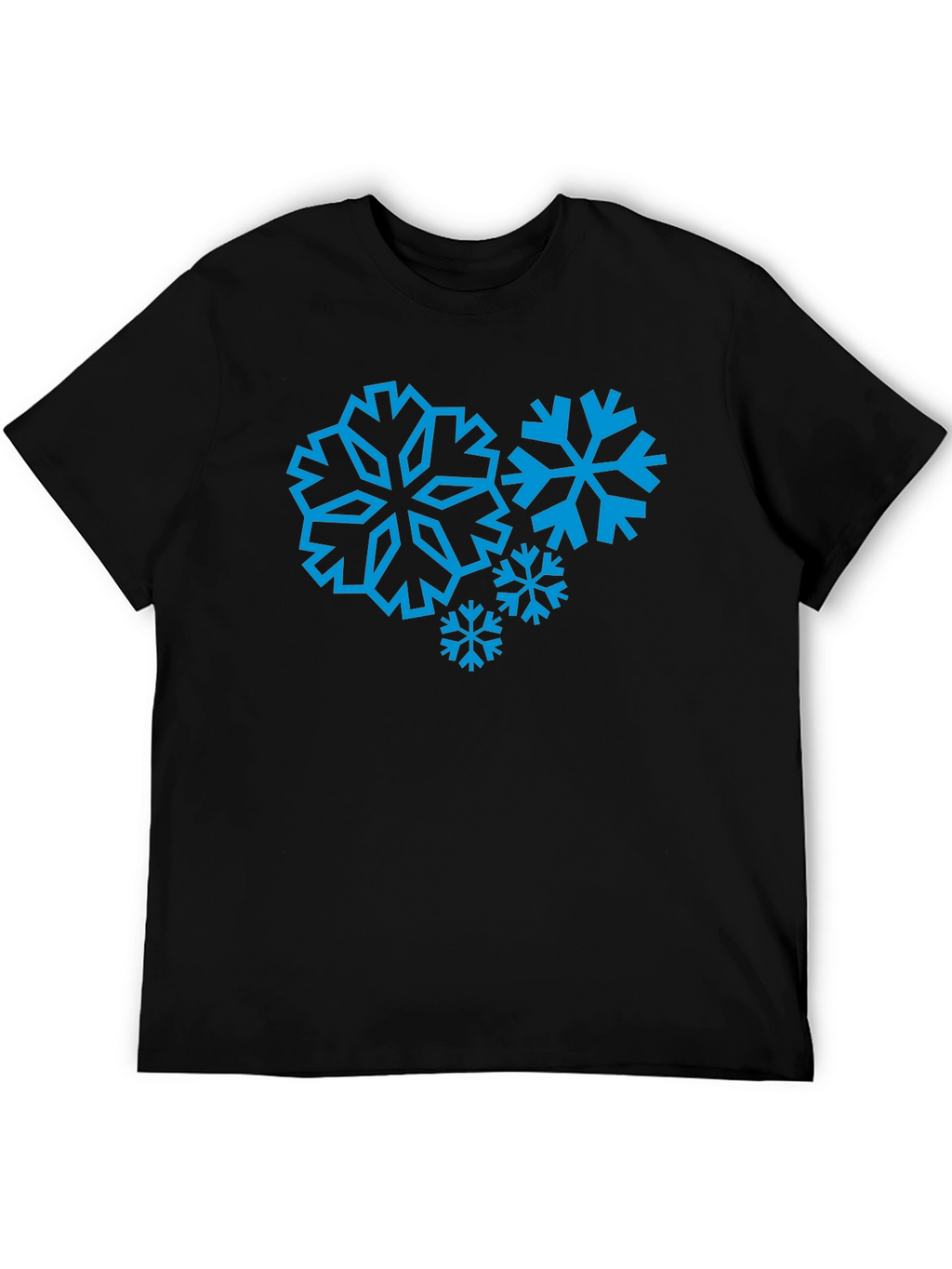 Snowflake Graphic Tee - Winter Holiday Style