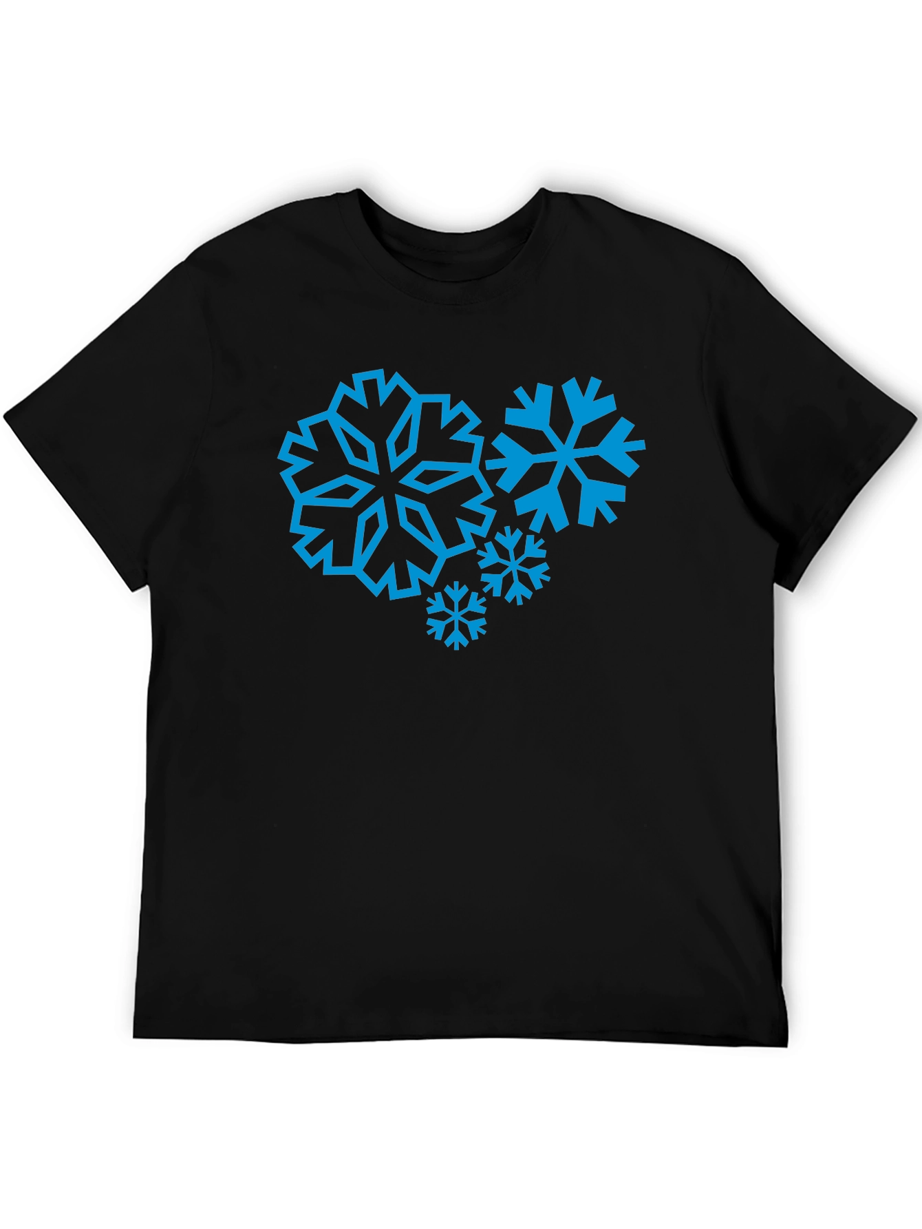 Snowflake Graphic Tee - Winter Holiday Style