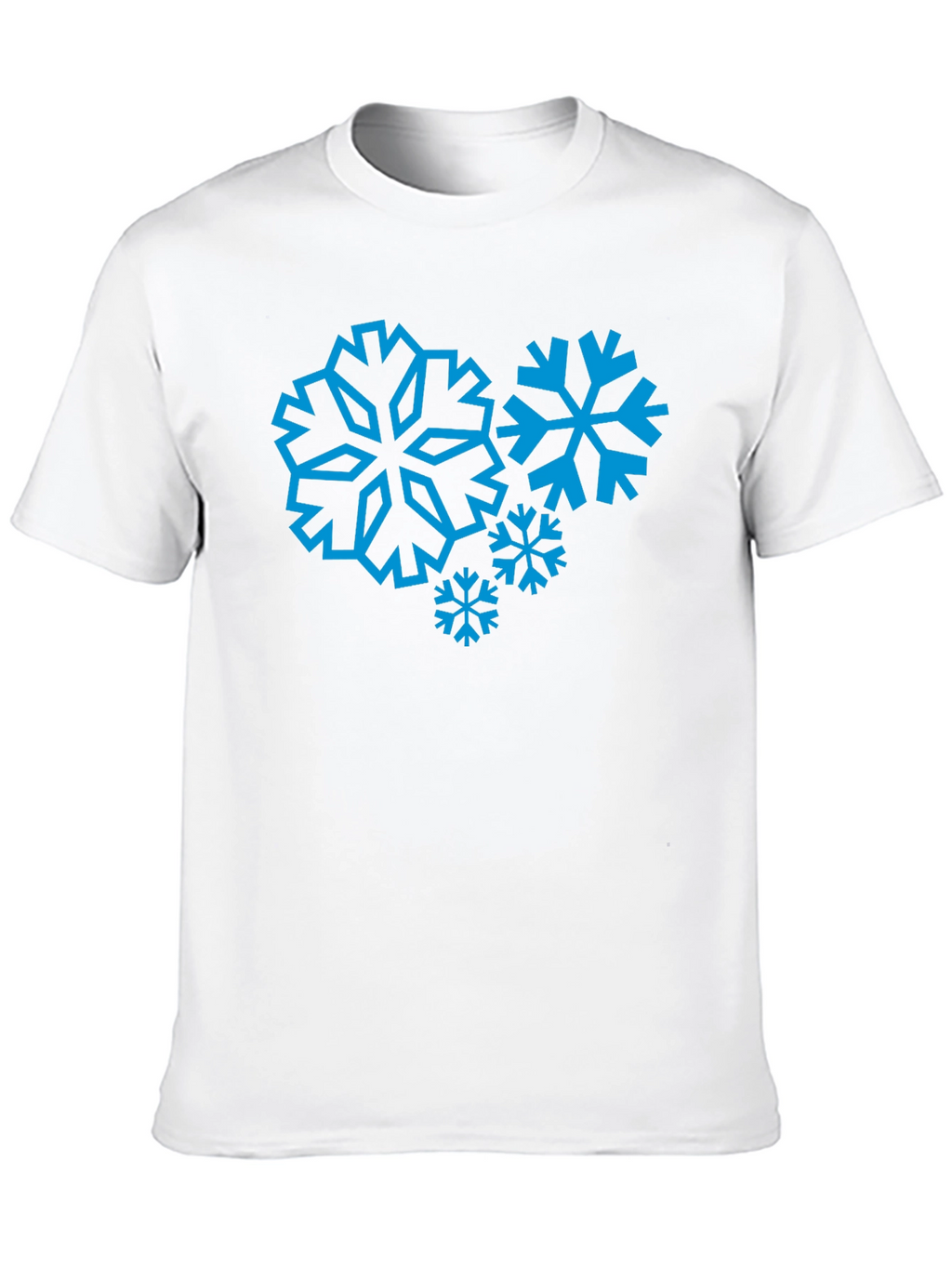 Snowflake Graphic Tee - Winter Holiday Style