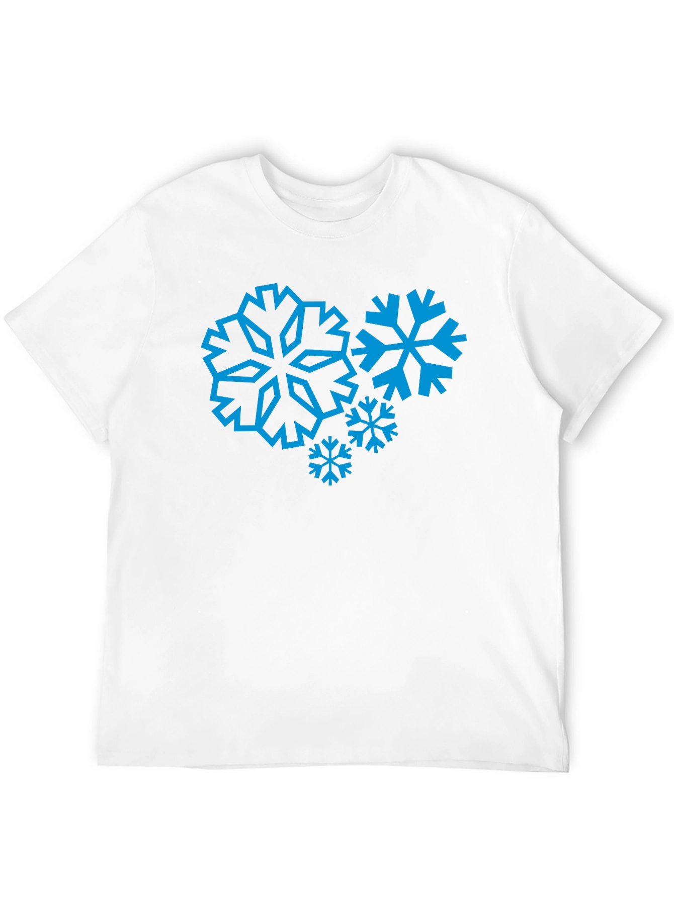 Snowflake Graphic Tee - Winter Holiday Style