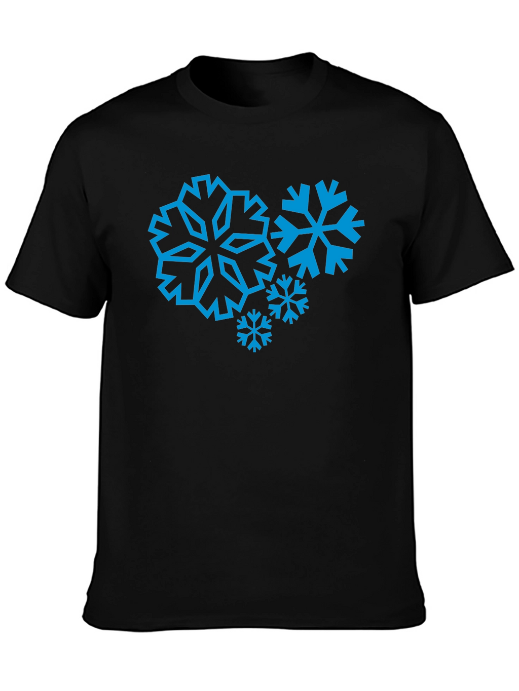 Snowflake Graphic Tee - Winter Holiday Style