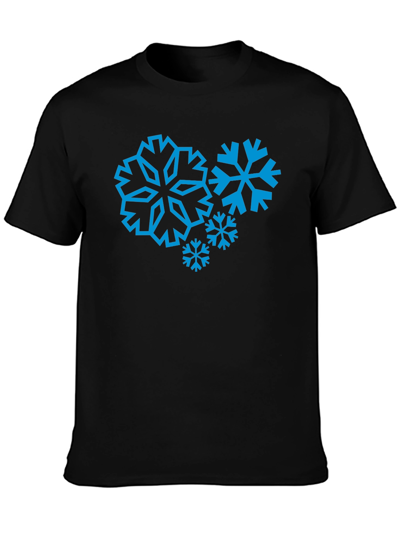 Snowflake Graphic Tee - Winter Holiday Style