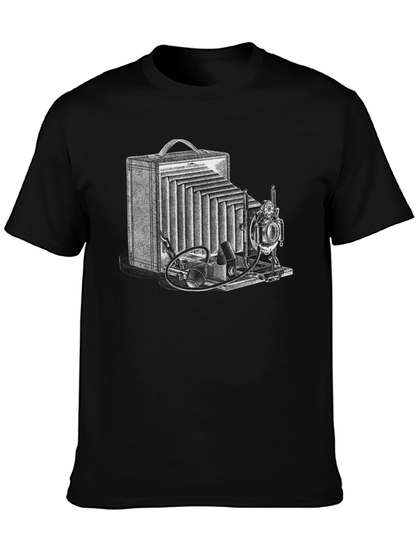 Vintage Camera Graphic Tee - Retro Photographer Style