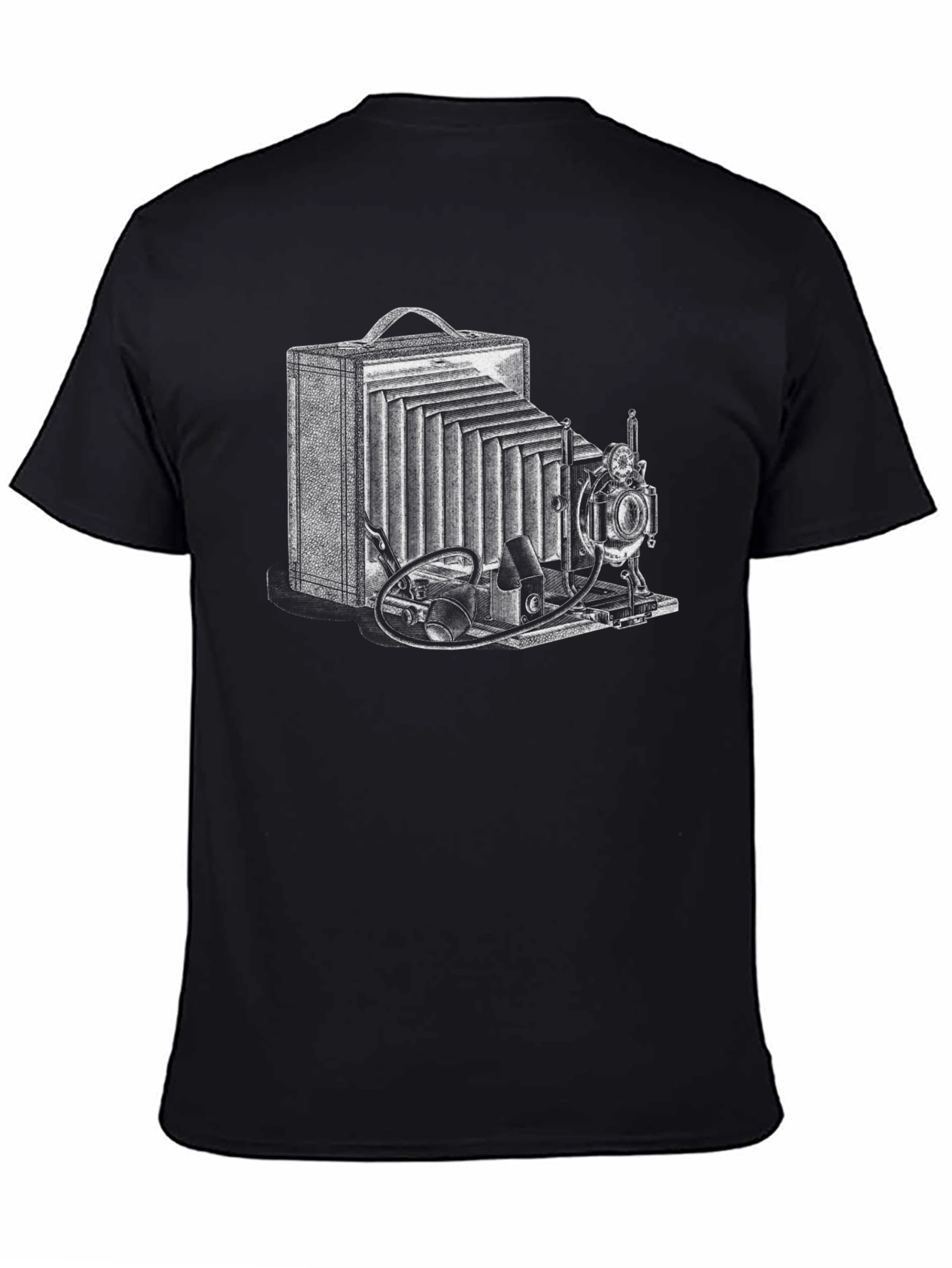 Vintage Camera Graphic Tee - Retro Photographer Style