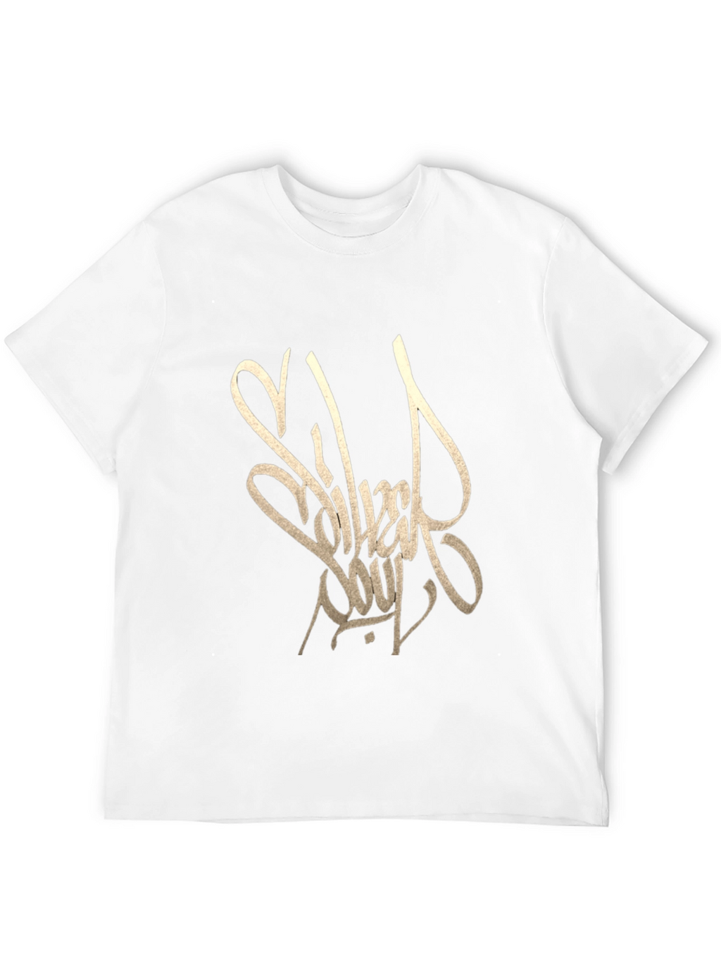 Silver Soul Graphic Tee - Black Casual T-Shirt