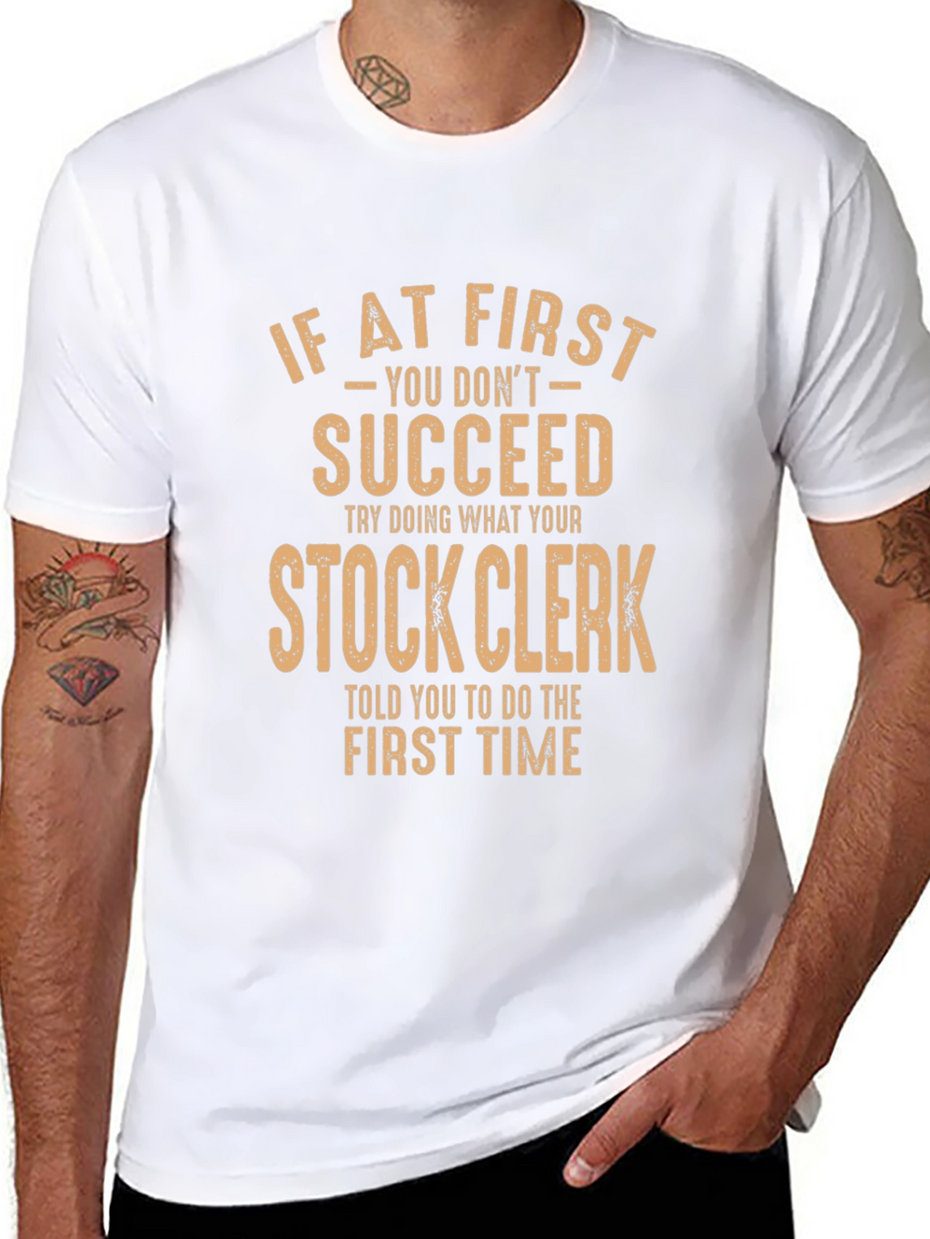 Funny Stock Clerk T-Shirt
