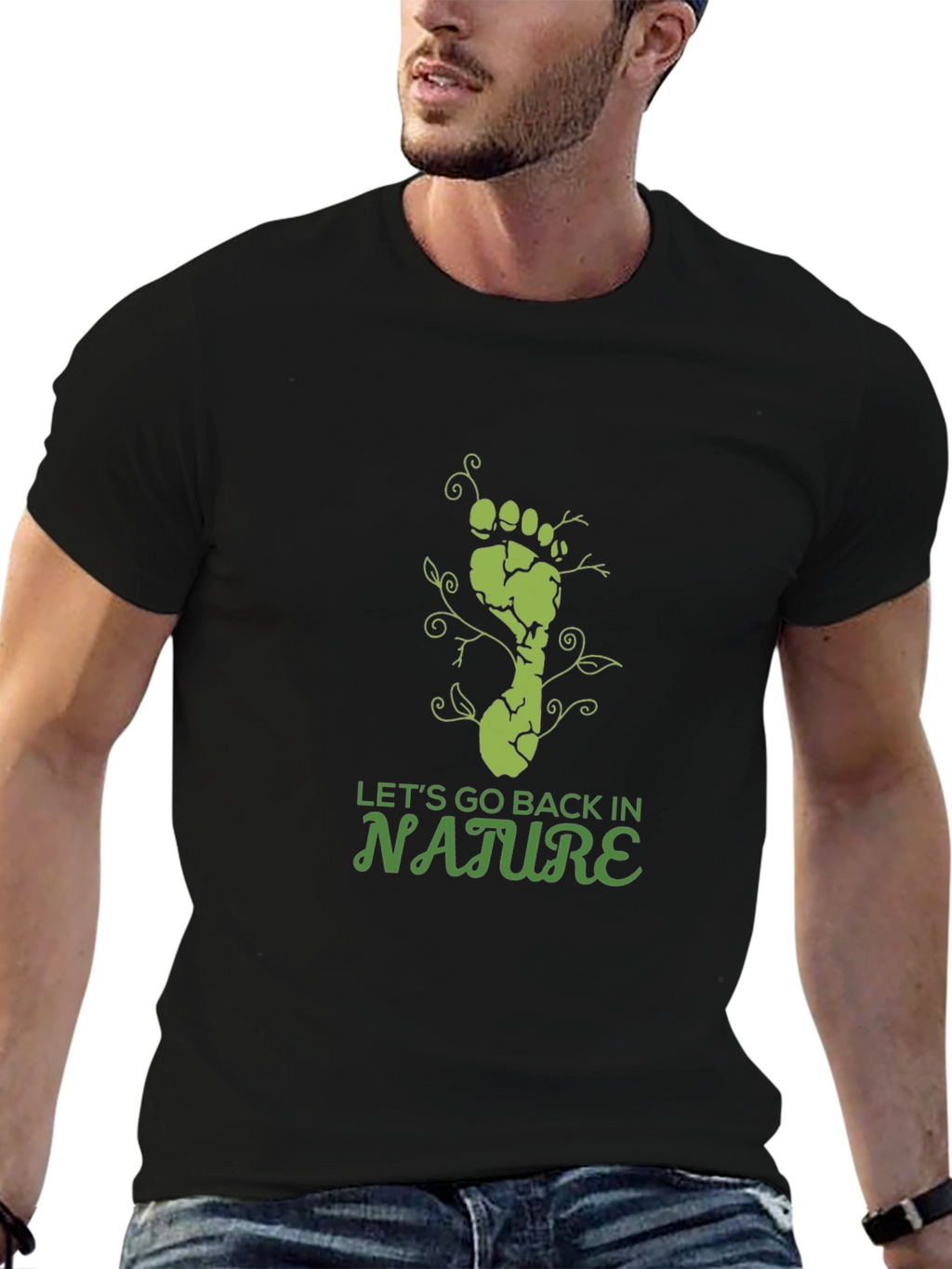 Nature Lover Tee - Green Footprint Design