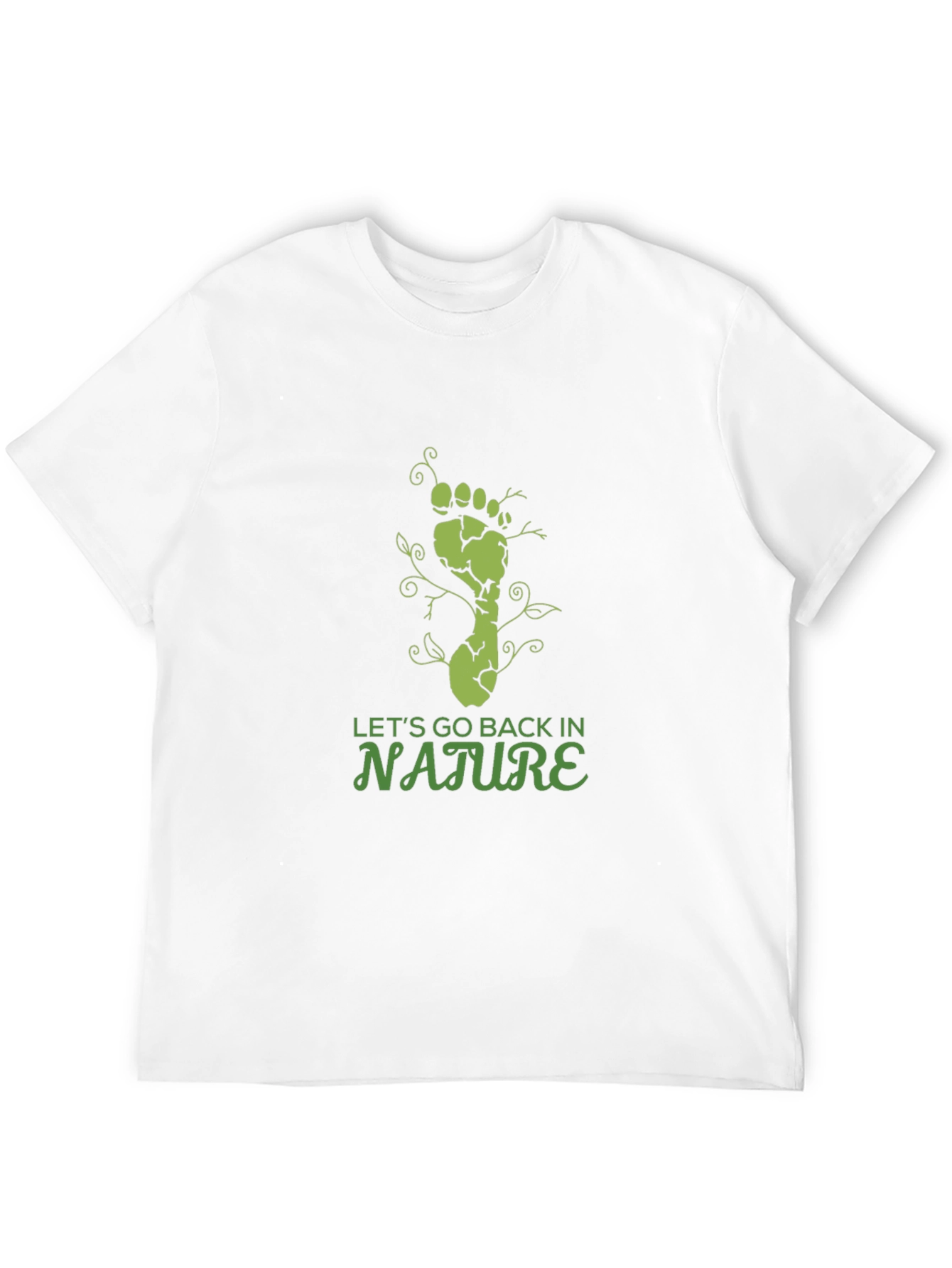 Nature Lover Tee - Green Footprint Design