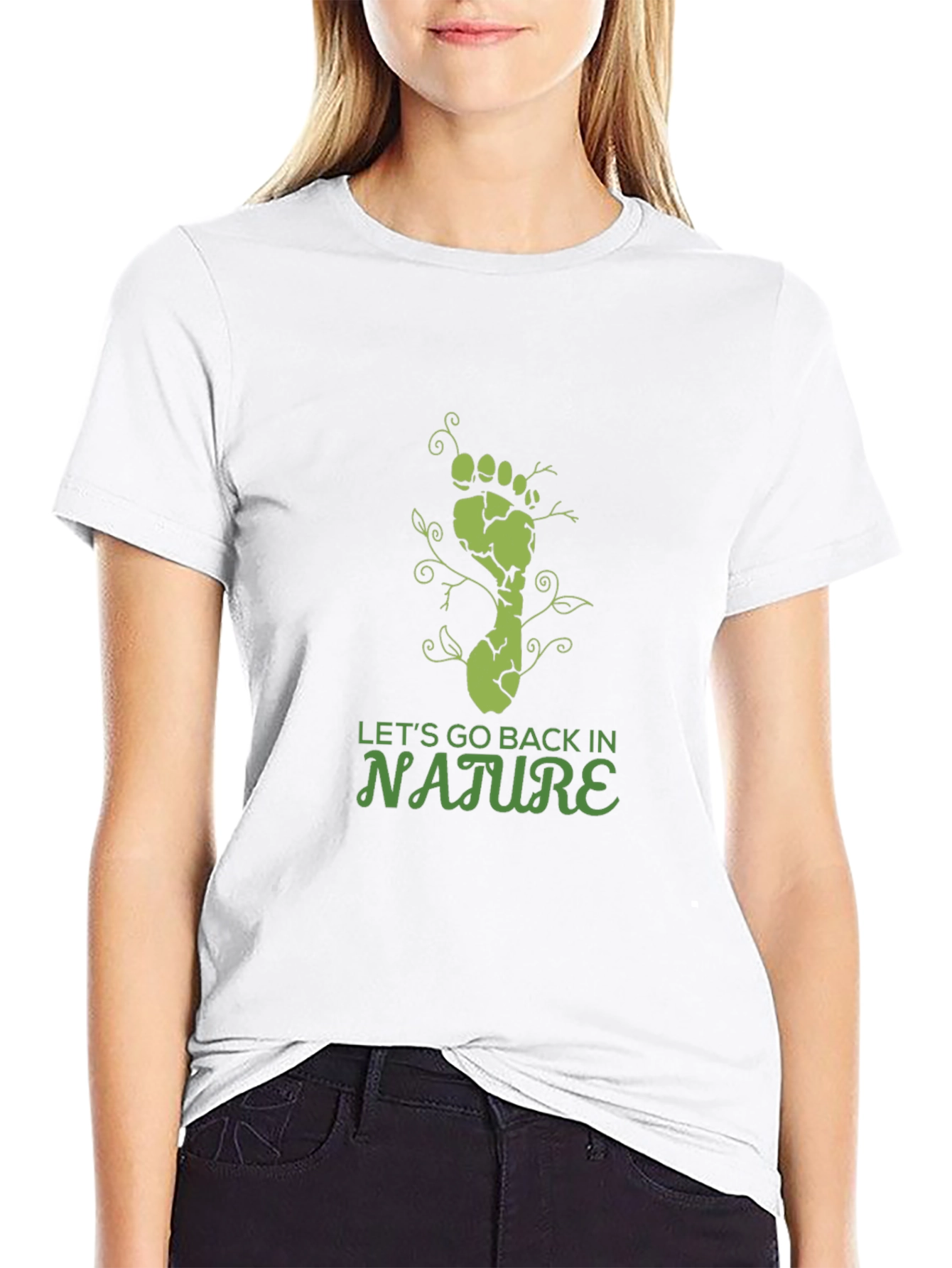 Nature Lover Tee - Green Footprint Design