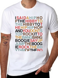 Hip Hop Rhyme Retro Graphic Tee