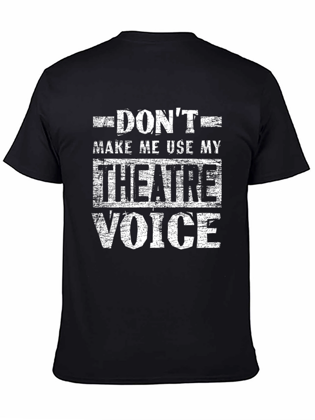 Theatre Voice Graphic Tee - Funny Drama T-Shirt