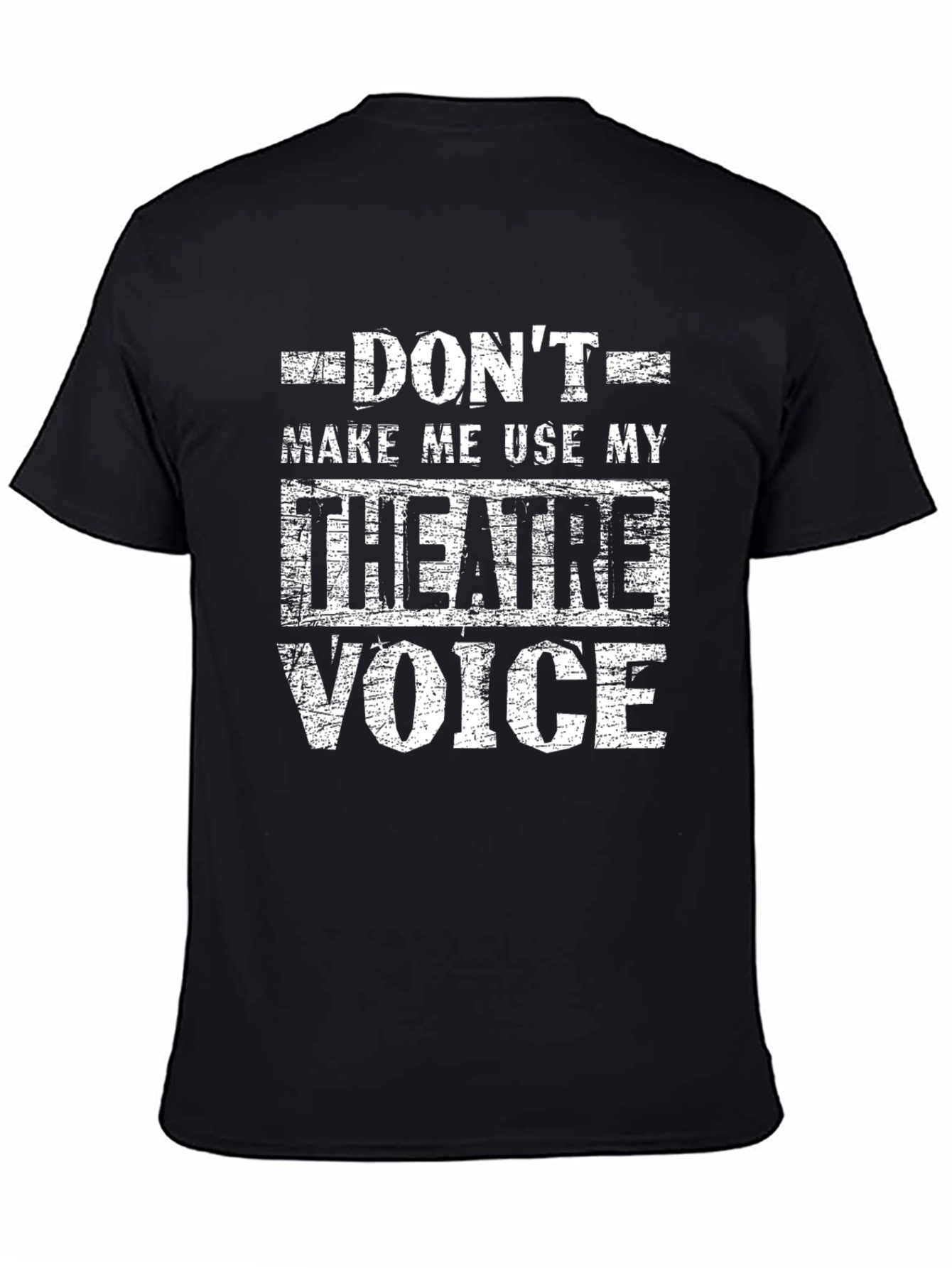 Theatre Voice Graphic Tee - Funny Drama T-Shirt