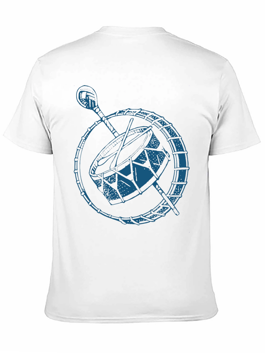 Drum Graphic Black T-Shirt