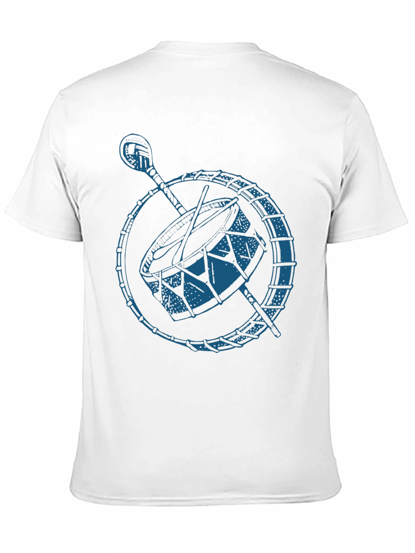 Drum Graphic Black T-Shirt