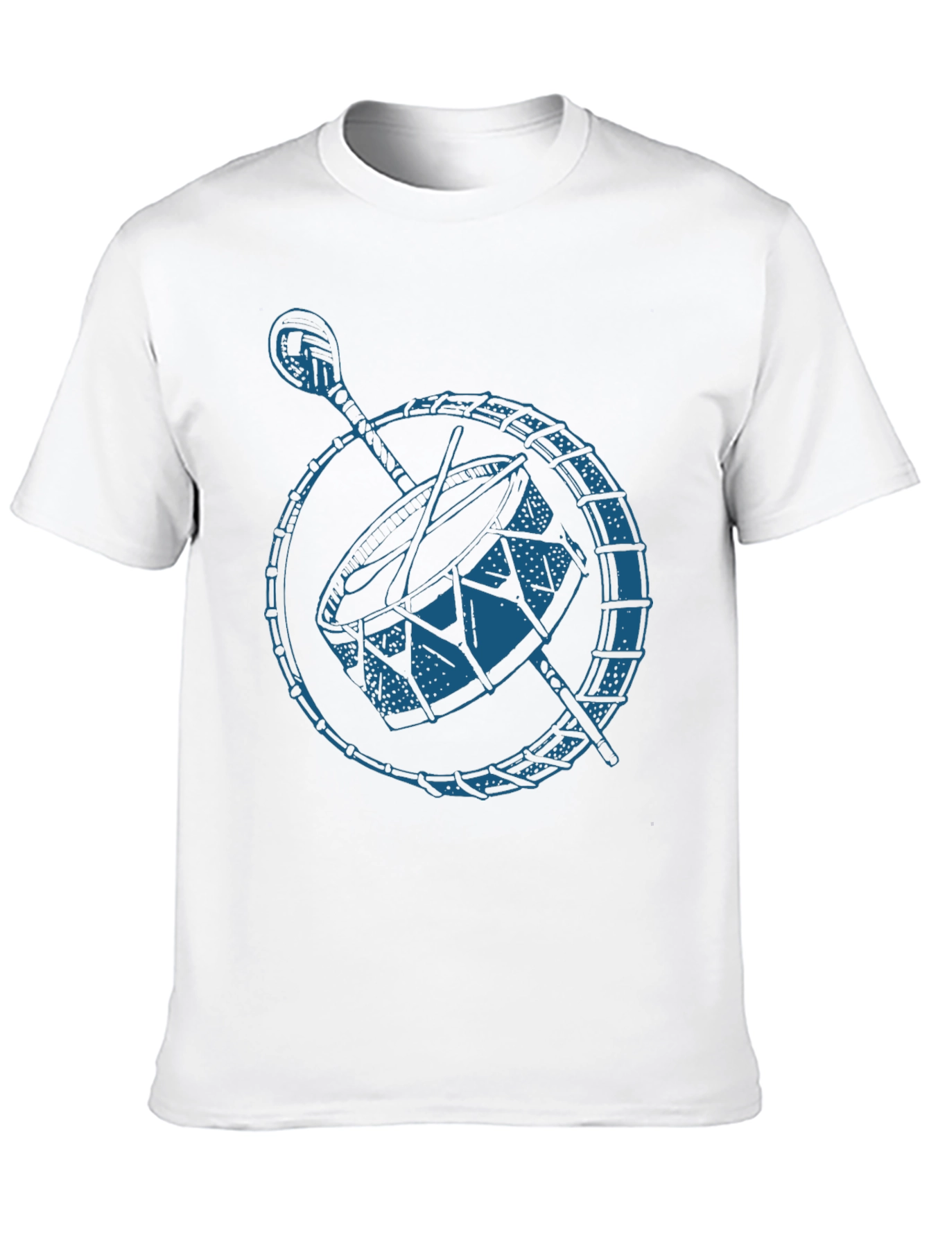 Drum Graphic Black T-Shirt