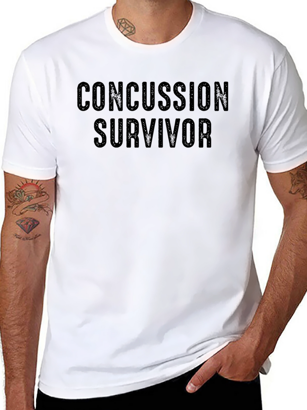 Concussion Survivor Graphic Tee