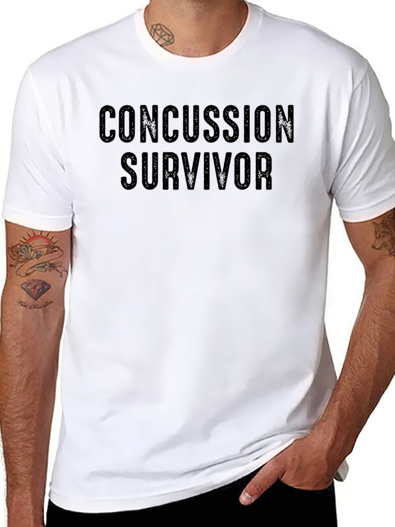 Concussion Survivor Graphic Tee