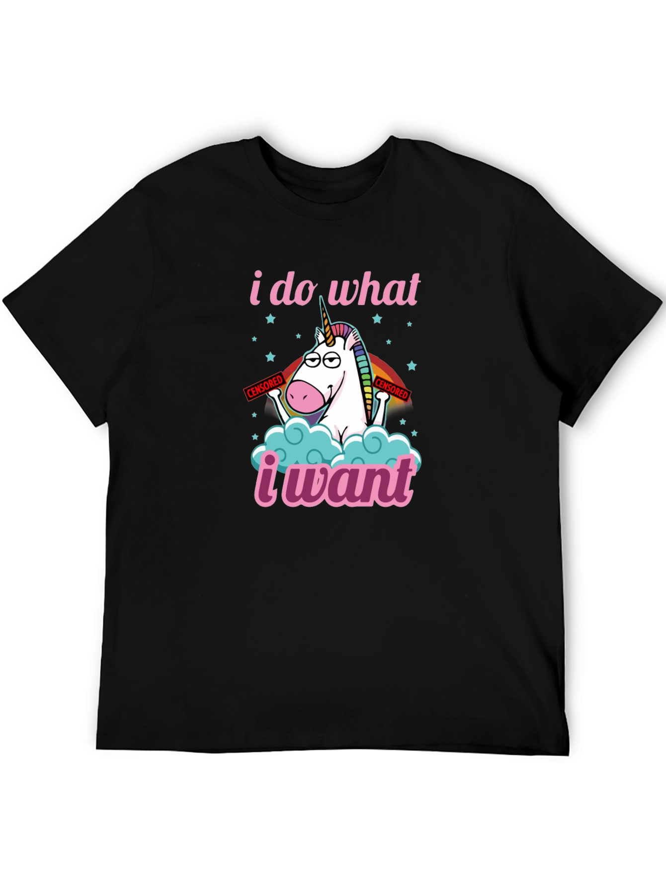 I Do What I Want Unicorn T-Shirt