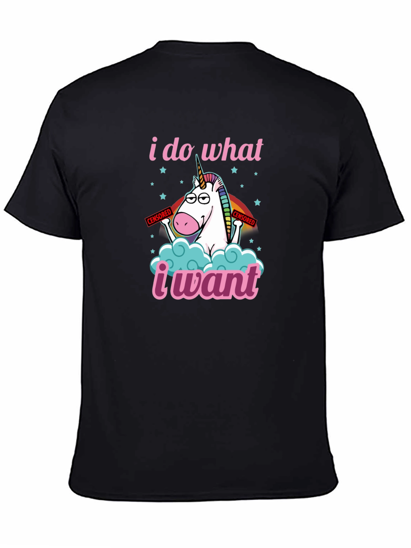 I Do What I Want Unicorn T-Shirt