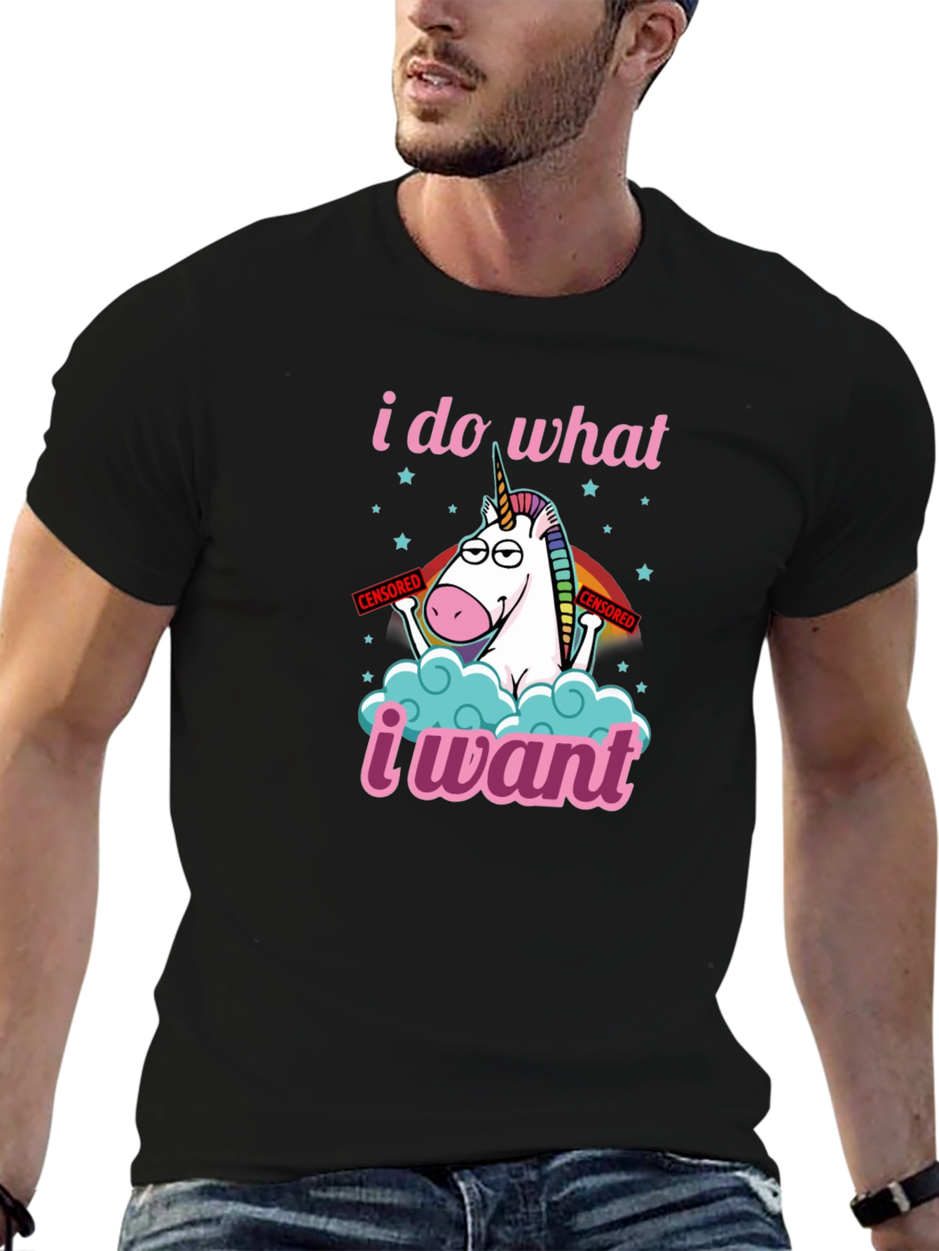 I Do What I Want Unicorn T-Shirt