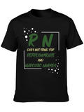 RN Nurse Funny Graphic T-Shirt