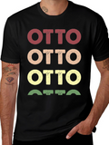 Retro Style Otto Graphic T-Shirt