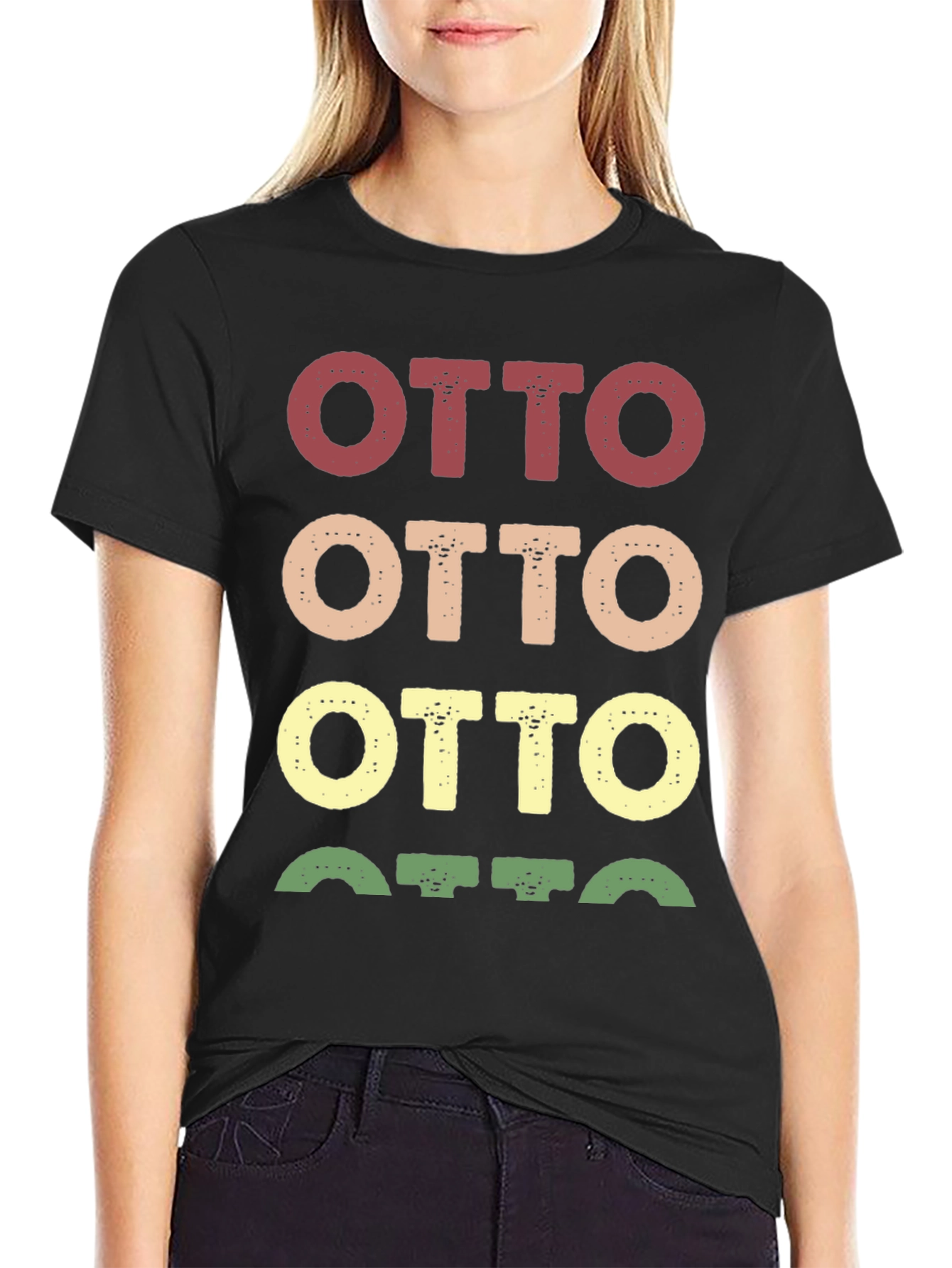 Retro Style Otto Graphic T-Shirt