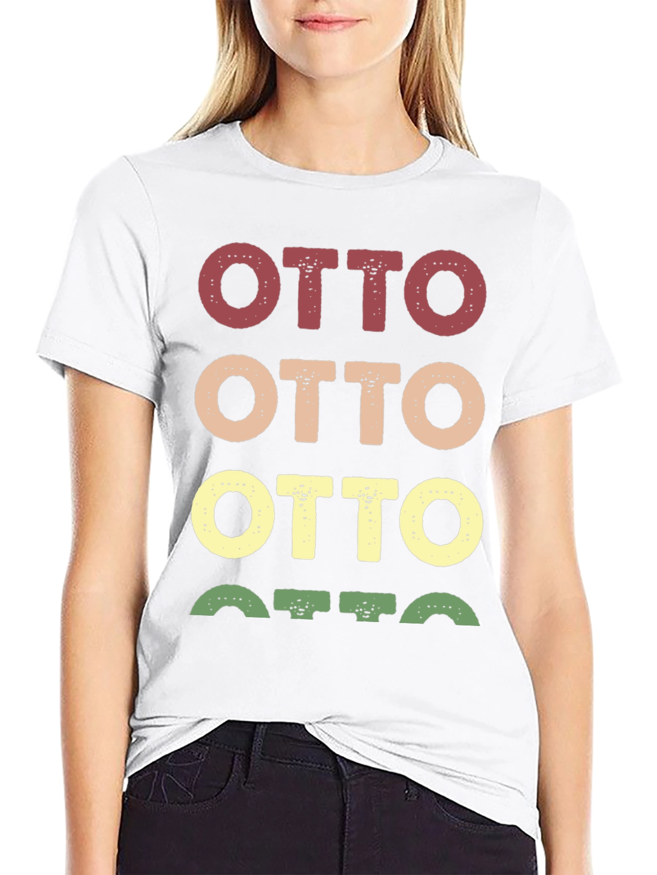 Retro Style Otto Graphic T-Shirt