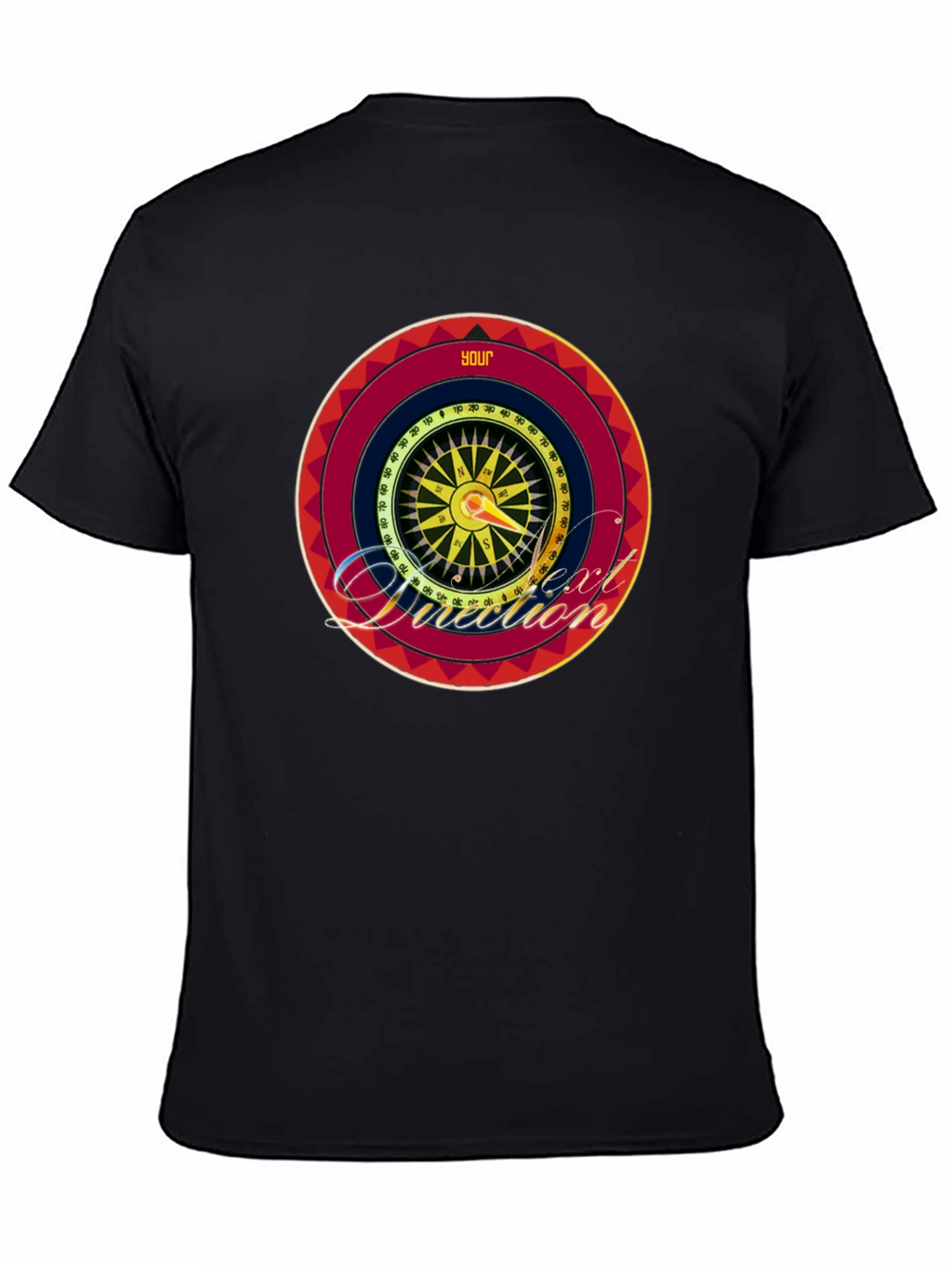 Your Next Direction Compass Graphic T-Shirt