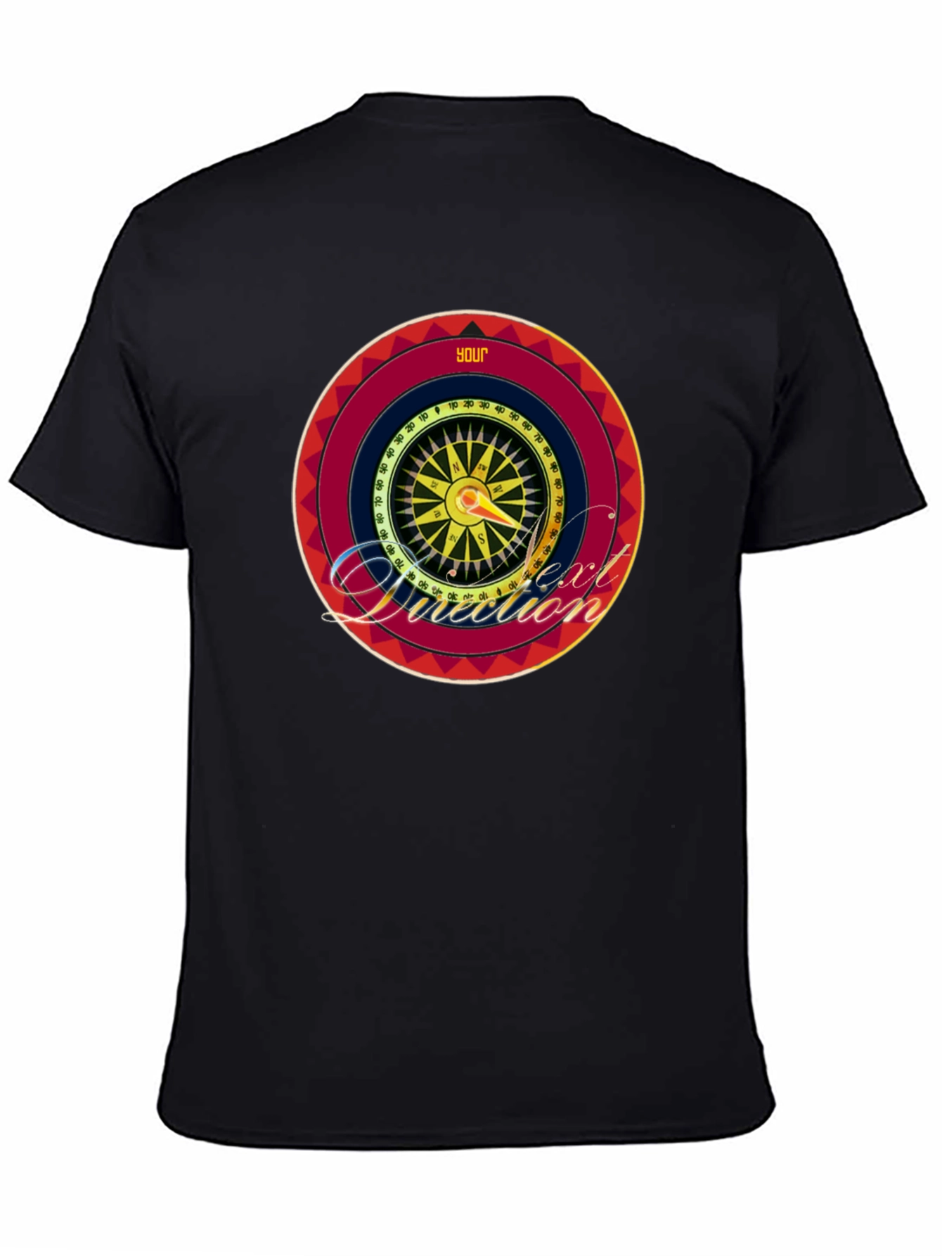 Your Next Direction Compass Graphic T-Shirt