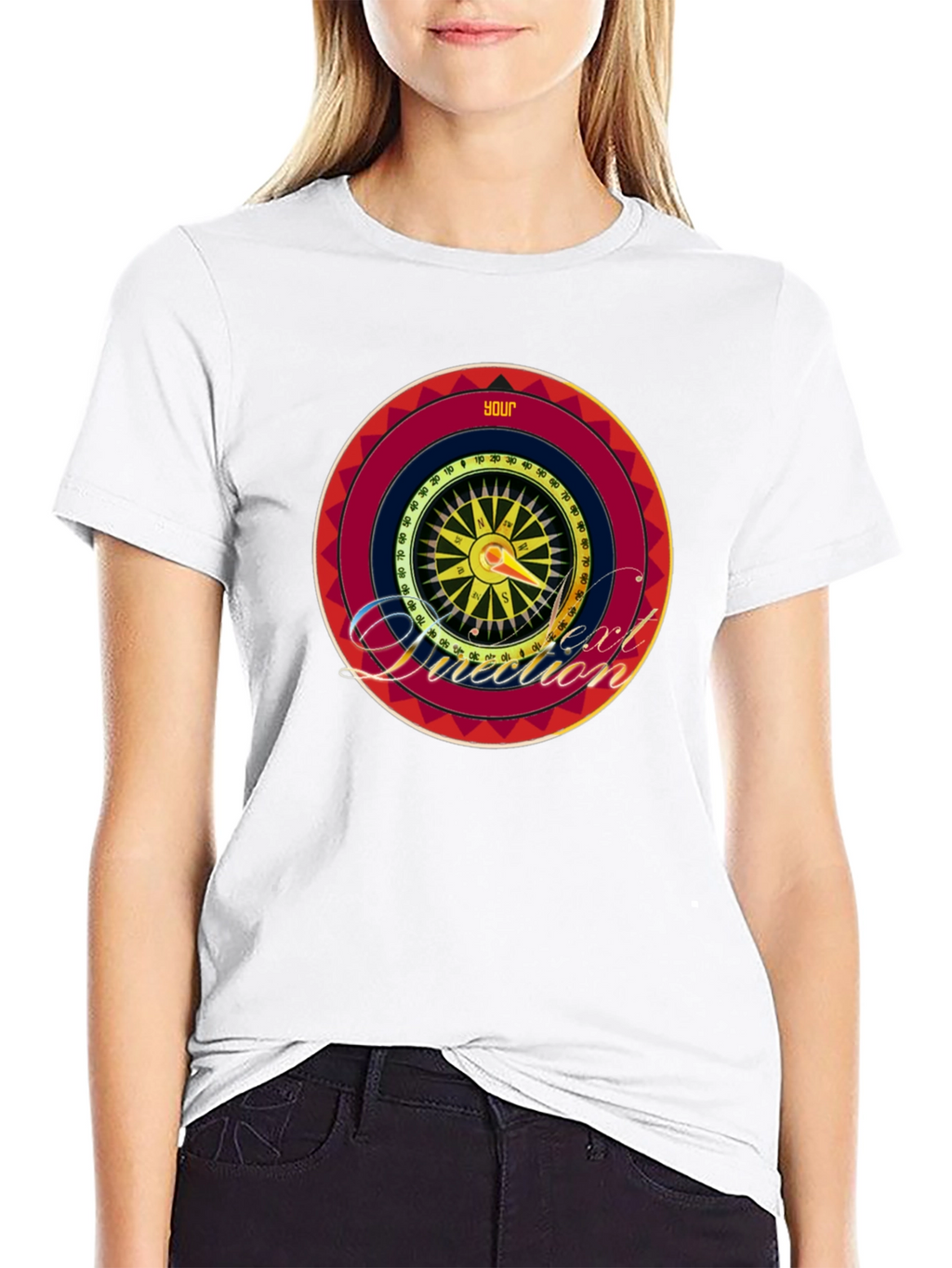 Your Next Direction Compass Graphic T-Shirt