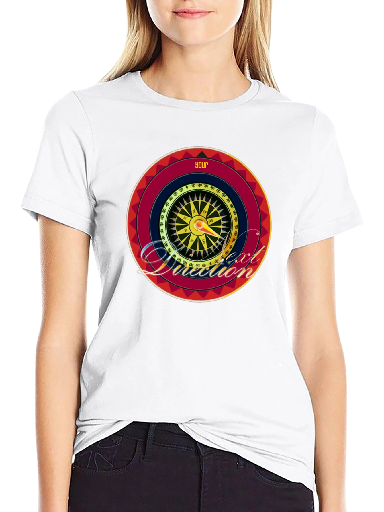 Your Next Direction Compass Graphic T-Shirt