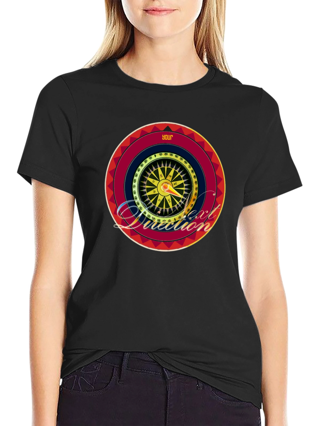 Your Next Direction Compass Graphic T-Shirt