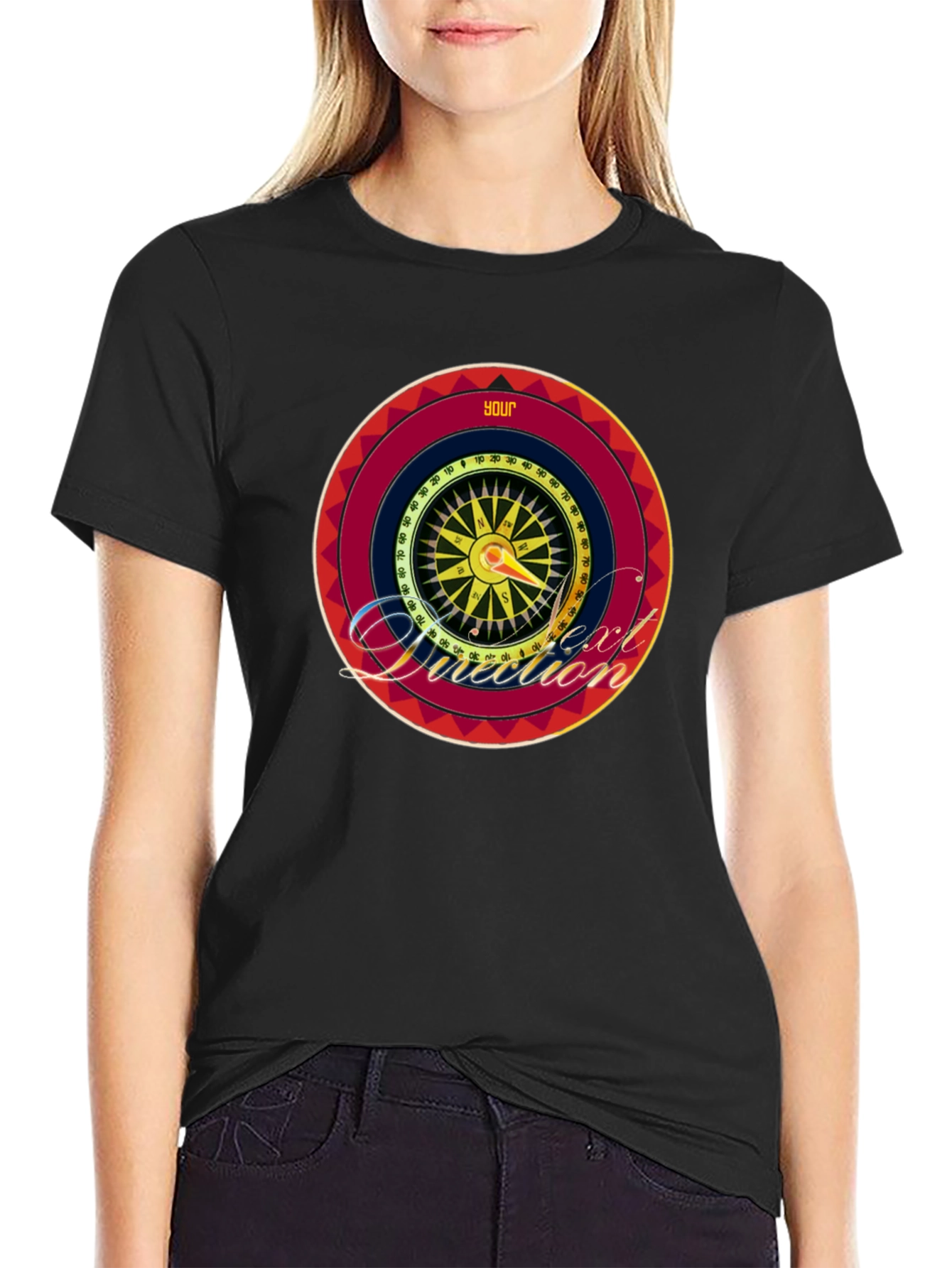 Your Next Direction Compass Graphic T-Shirt