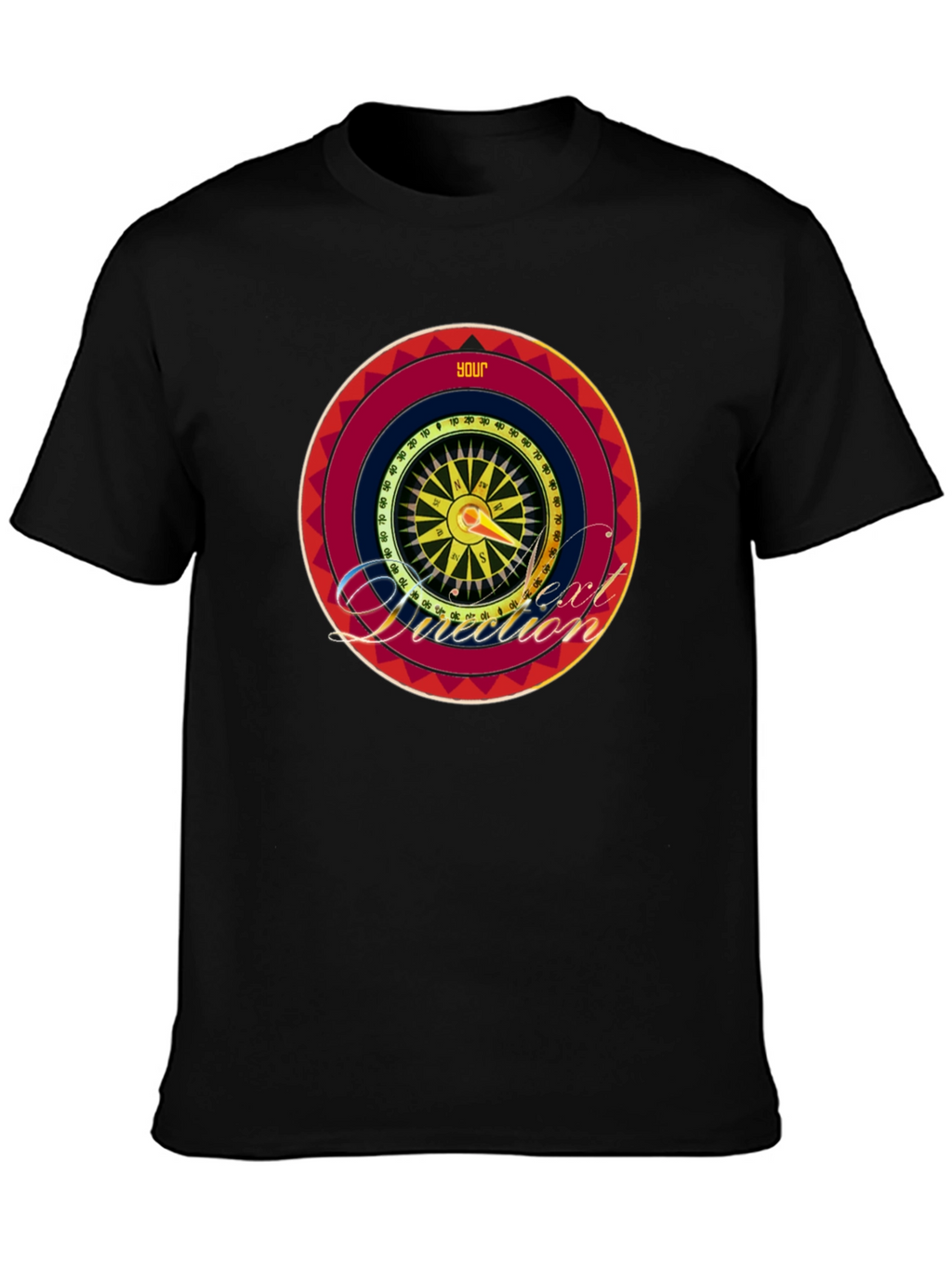 Your Next Direction Compass Graphic T-Shirt