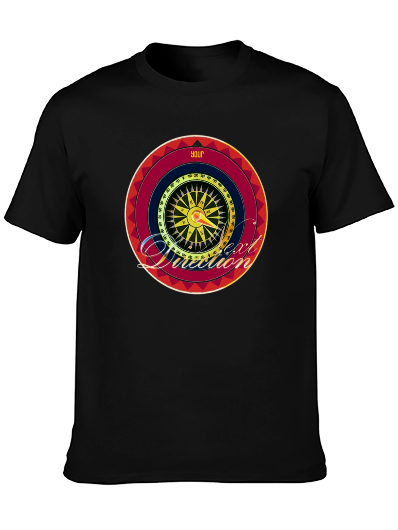Your Next Direction Compass Graphic T-Shirt