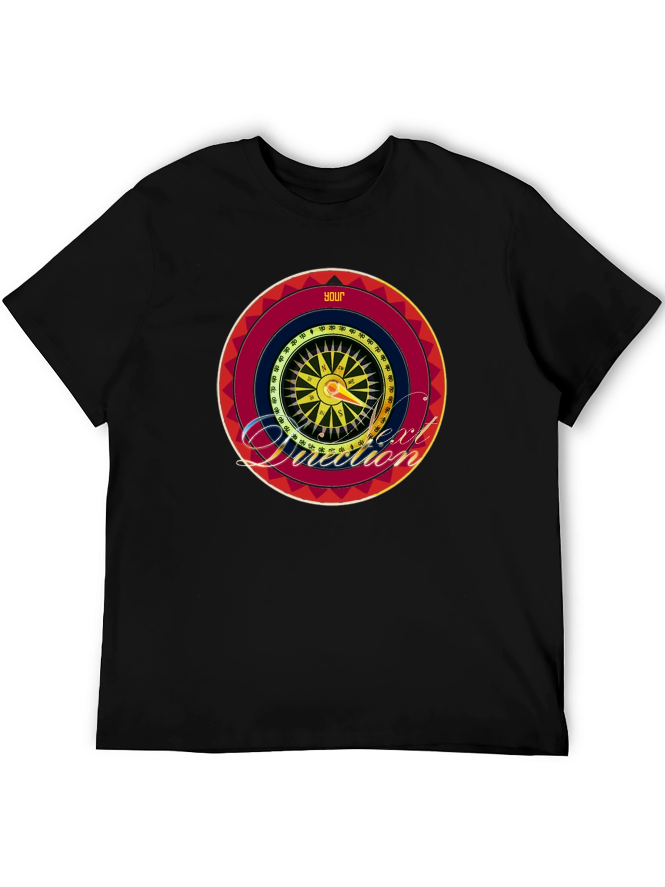 Your Next Direction Compass Graphic T-Shirt
